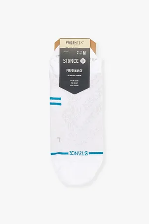 Stance Run Branded-print Stretch-woven Socks