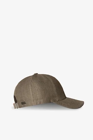 Eton Brand-plaque Six-panel Linen Cap
