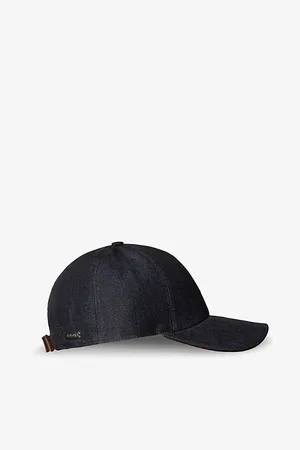 Eton Brand-plaque Six-panel Linen Cap