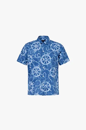 Ralph Lauren Anchor Logo-embroidered Cotton-blend Shirt
