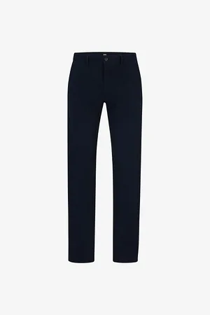 HUGO BOSS Slim-fit Straight-leg Stretch-cotton Chinos