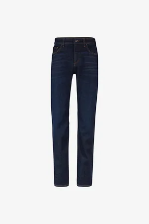 HUGO BOSS Business Leisure Regular-fit Straight-leg Stretch-denim Jeans