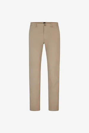 HUGO BOSS Slim-fit Straight-leg Stretch-cotton Chinos