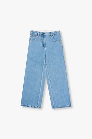 Stella McCartney Vintage-wash Straight-leg Organic-cotton Jeans 4-12 Years