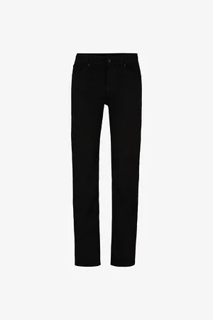 HUGO BOSS Maine Regular-fit Straight-leg Stretch-denim Jeans