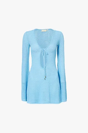 Monday Swimwear Montego Crochet-knit Mini Dress