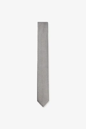 HUGO BOSS Jacquard-print Silk-blend Tie