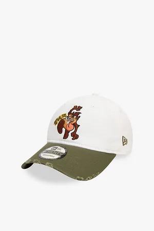 New Era 9twenty Taz-embroidered Washed Cotton Baseball Cap
