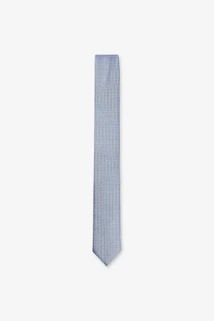 HUGO BOSS Jacquard-print Silk-blend Tie