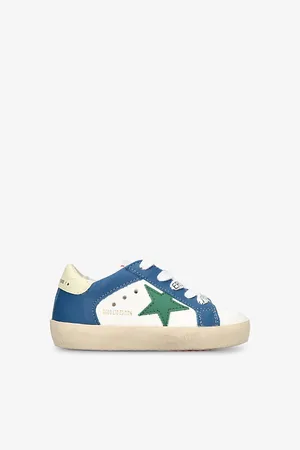BONPOINT X Golden Goose Star-embroidered Leather Low-top Trainers