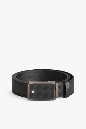 Montblanc Logo-emblem Buckle Leather Belt