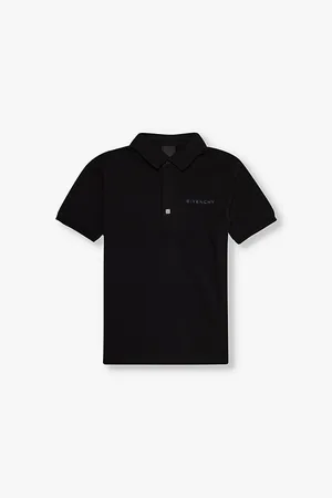 Givenchy Logo-print Short-sleeved Cotton Polo Shirt 4-12 Years