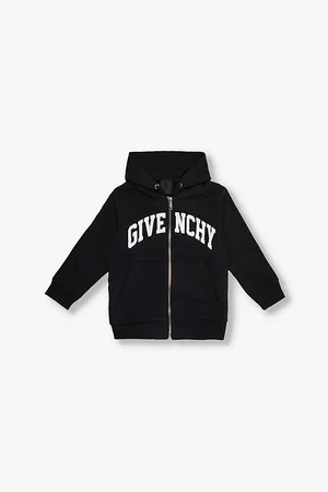 Givenchy Branded-print Cotton-jersey Hoody 4-12 Years