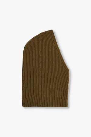 Jil Sander Ribbed Knitted Hood