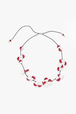 Panconesi Vacanza Pearl-embellished Cord Necklace