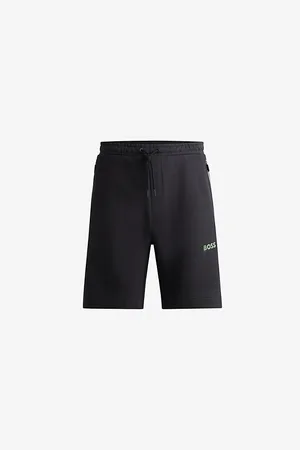 HUGO BOSS Headlo Drawstring-waist Stretch-jersey Shorts