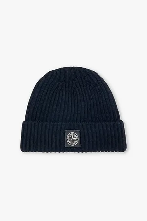 Stone Island Brand-patch Wool Beanie 2-16 Years