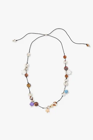 Panconesi Vacanza Stone-embellished Cord Necklace