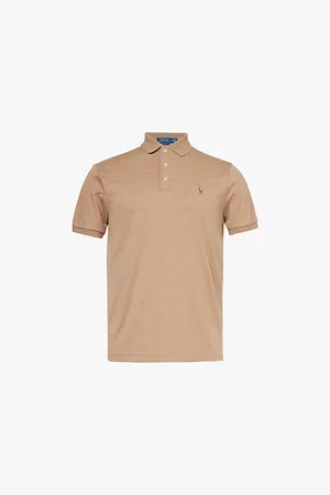 Ralph Lauren Polo Collar Embroidered Branding Custom Slim Fit Cotton Shirt