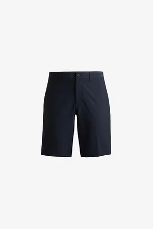 HUGO BOSS Logo-print Slim-fit Stretch-woven Shorts