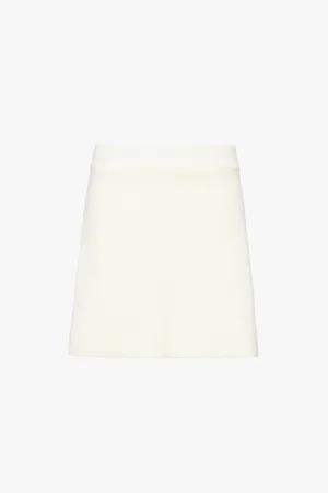 Favorite Daughter Annabel Elasticated-waistband Stretch-cotton Blend Mini Skirt