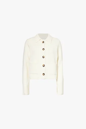 Favorite Daughter Annabel Patch-pockets Stretch-cotton Blend Jacket
