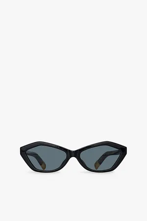 Jacquemus Bambino Irregular-frame Acetate Sunglasses