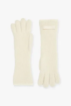 Jacquemus Ribbed-knit Wool-blend Knitted Gloves