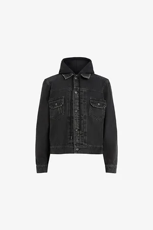 AllSaints Spirit Patch-pocket Denim Jacket