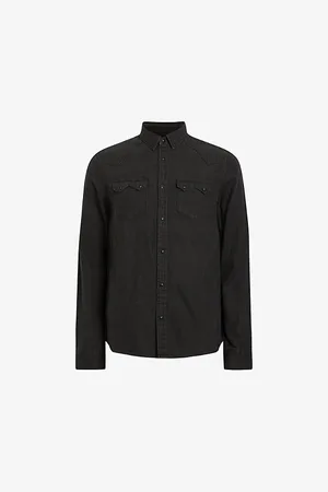AllSaints Rock Regular-fit Long-sleeve Denim Shirt
