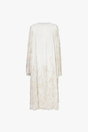 Costarellos Yara Silk-blend Maxi Dress
