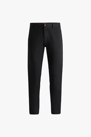 HUGO BOSS Leisure Slim-fit Straight-leg Stretch-cotton Chinos