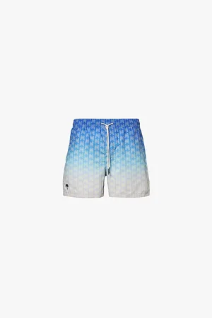 Oas Graphic-print Relaxed Fit Swim Shorts