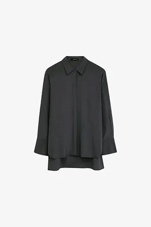 Joseph Bold Long-sleeved Silk Shirt