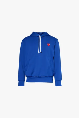 Comme des Garçons Regular-fit Tech-knit Woven Hoody