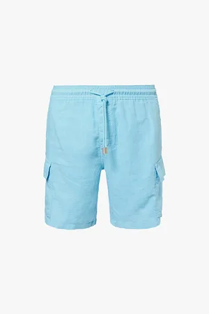 Vilebrequin Baie Drawstring-waist Straight Leg Regular-fit Linen Shorts