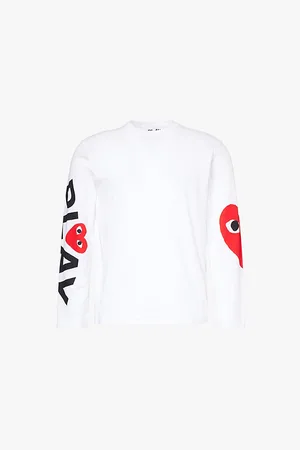 Comme des Garçons Regular Fit Long-sleeve Cotton-jersey T-shirt