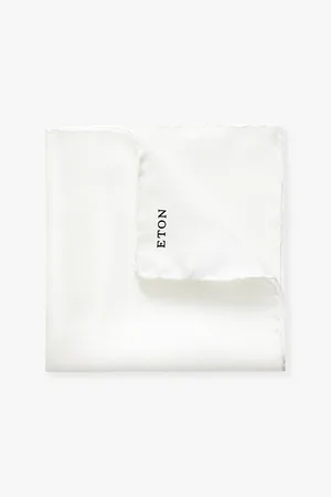 Eton Logo-embroidered Silk Pocket Square