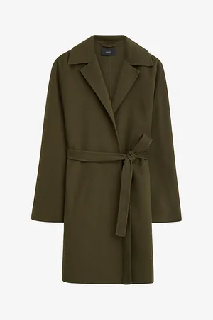 Joseph Cranwood Tie-waist Wool-blend Coat