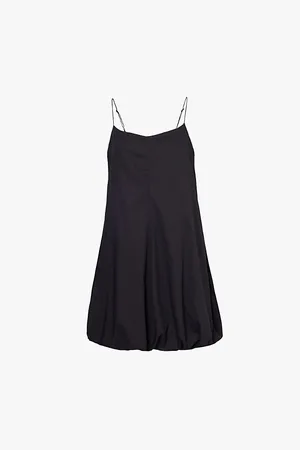 FAITHFULL THE BRAND Anais Gathered-hem Organic-cotton Mini Dress