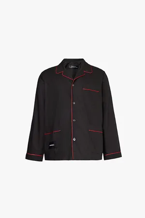 MAGNIBERG Dolce Contrast Piping Relaxed-fit Cotton Pyjama Shirt