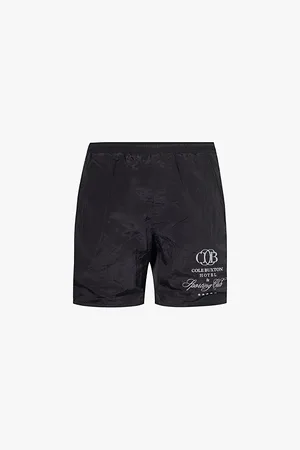 Cole Buxton Resort Logo-embroidery Mid-rise Shell Shorts