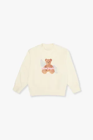 Palm Angels Angel Bear Cotton-jersey Sweatshirt 6-12+ Years