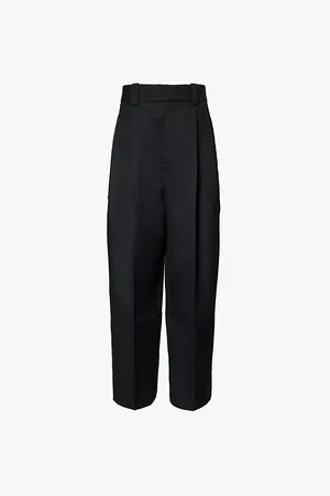 Jacquemus Le Pantalon Marzio Two-slip-pockets Tapered-leg Relaxed-fit Wool Trousers