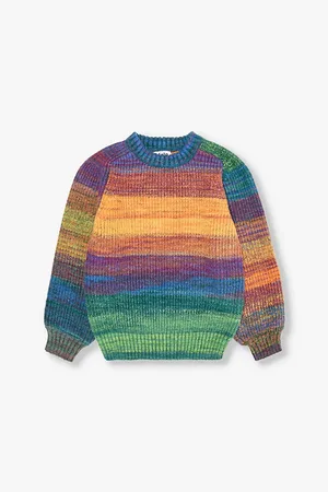 Molo Bosse Space-dye Wool-blend Knitted Jumper 3-12 Years