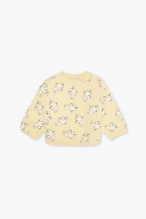 Bobo Choses Bird-pattern Stretch Organic-cotton Sweatshirt 6-24 Months