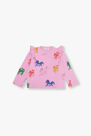 Bobo Choses Horse-pattern Stretch Organic-cotton Sweatshirt 2-9 Years