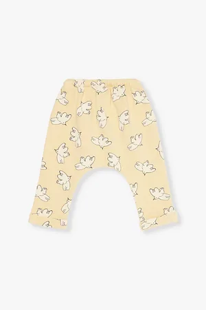 Bobo Choses Bird-pattern Stretch Organic-cotton Trousers 6-24 Months