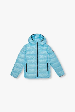 Canada Goose Crofton Brand-patch Shell-down Jacket 7-16 Years