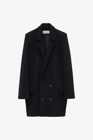 Loewe Oversized Double-breasted Wool Coat